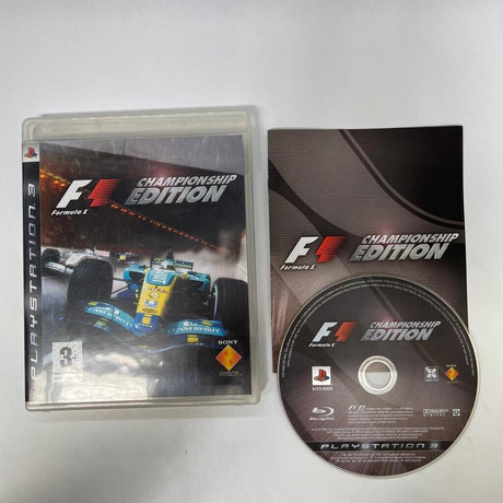 Formula 1 Championship Edition PS3 Playstation 3 Game + Manual - Trippy Trades 