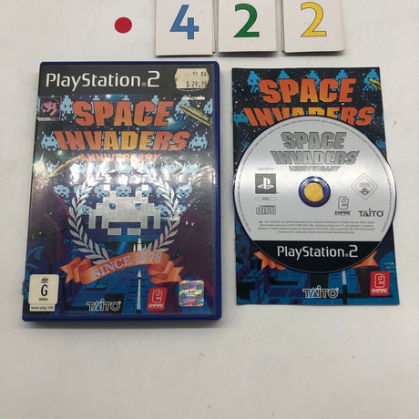 Space Invaders Anniversary PS2 Playstation 2 Game + Manual PAL - Trippy Trades 