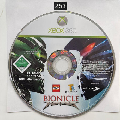 Bionicle Heroes Xbox 360 Game Disc only - Trippy Trades 