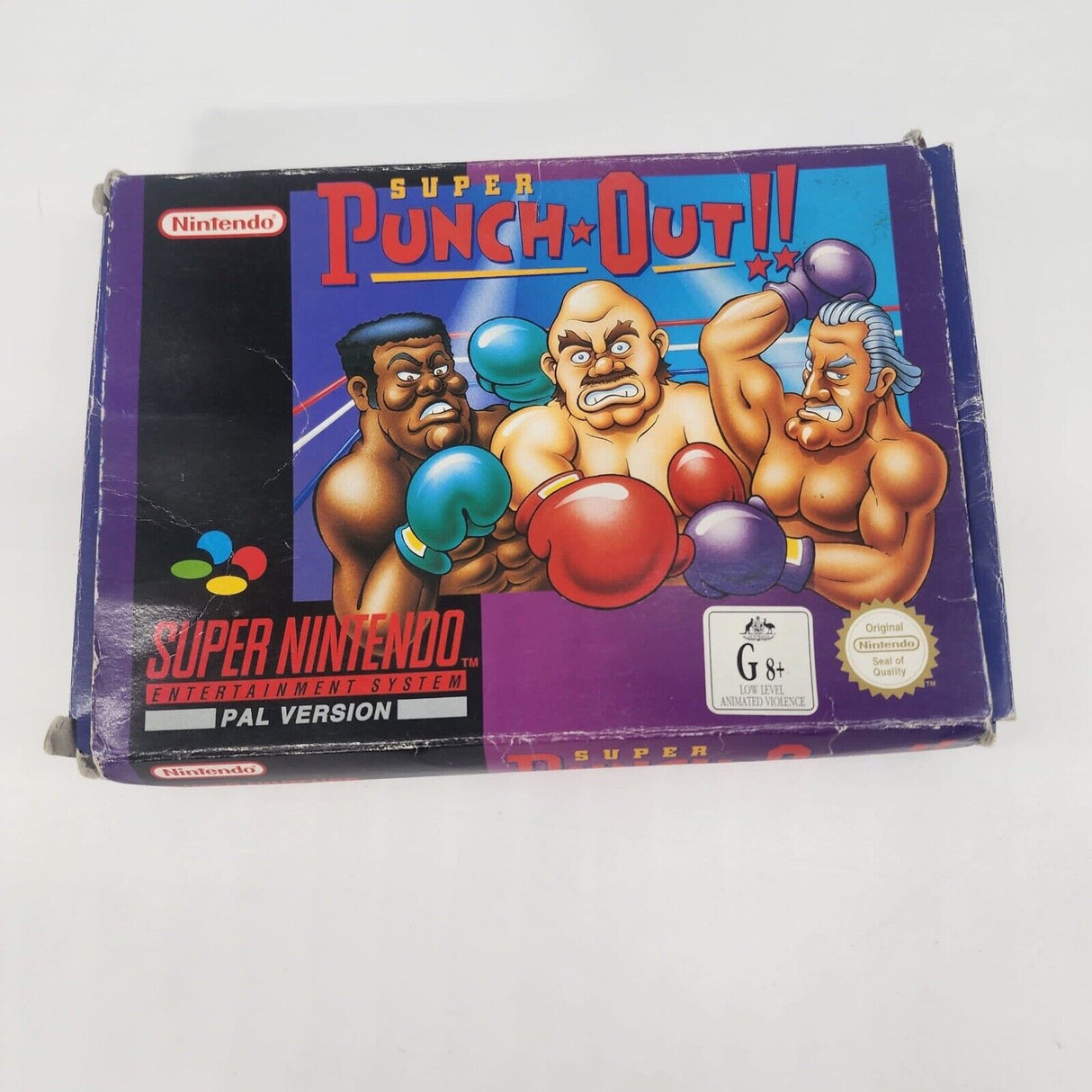 Super Punch Out! Super Nintendo SNES Game Boxed Complete PAL - Trippy Trades 