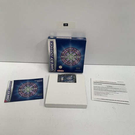 Who Wants To Be A Millionaire Nintendo Gameboy Advance GBA Boxed complete - Trippy Trades 