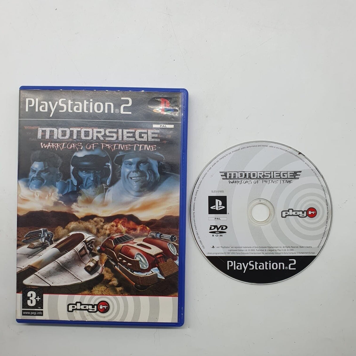 Motorsiege Warriors Of Primetime PS2 Playstation 2 Game PAL 28j4 - Trippy Trades 