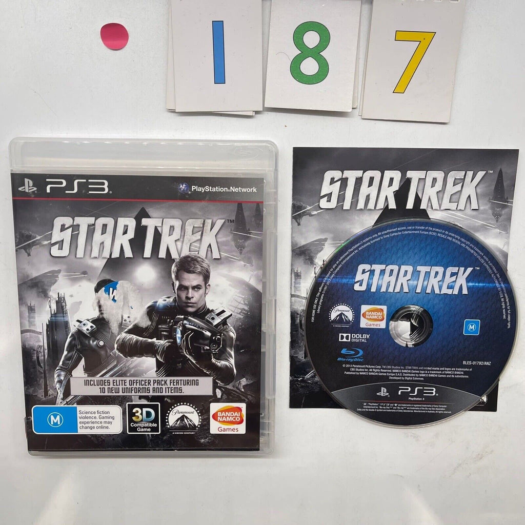 Star Trek PS3 Game + Manual