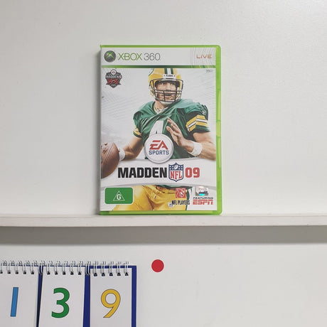 Madden 09 2009 Xbox 360 game + manual pal - Trippy Trades 