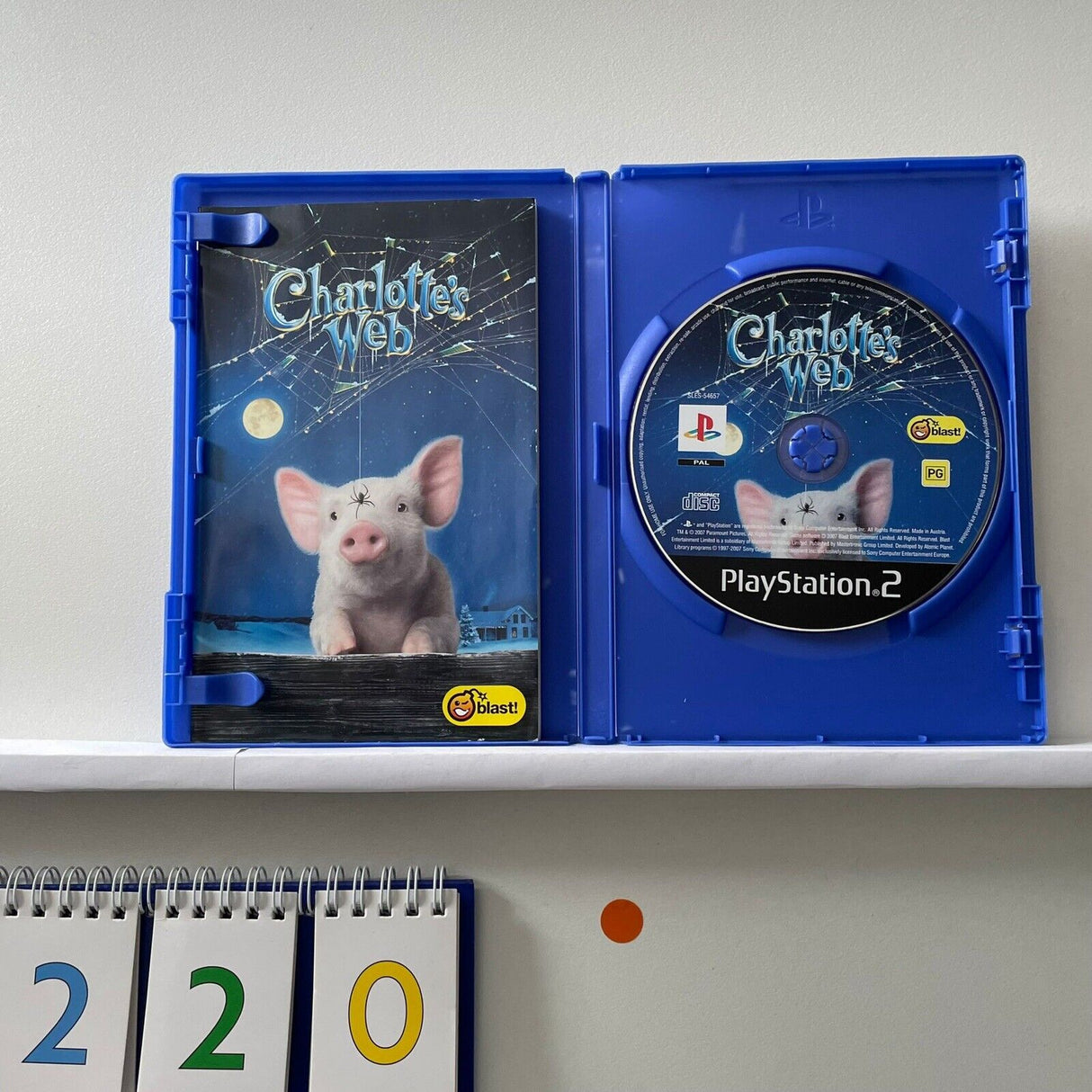 Charlotte's Web PS2 PlayStation 2 game  +  manual PAL  o220 - Trippy Trades 