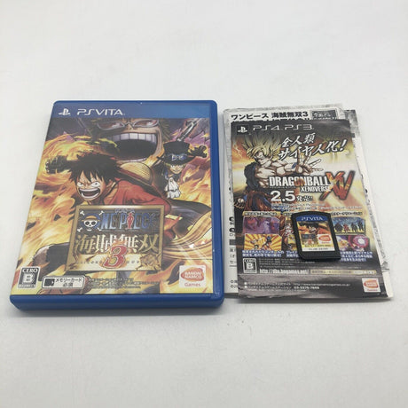 One Piece Kaizoku Musou 3 PS Vita Game + Manual Japanese - Trippy Trades 