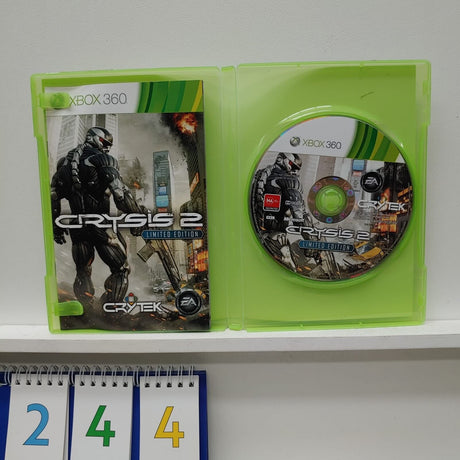 Crysis 2 Xbox 360 game + manual PAL - Trippy Trades 