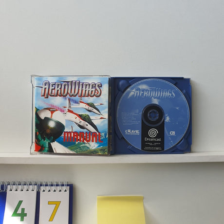 AeroWings Sega Dreamcast Game + Manual PAL