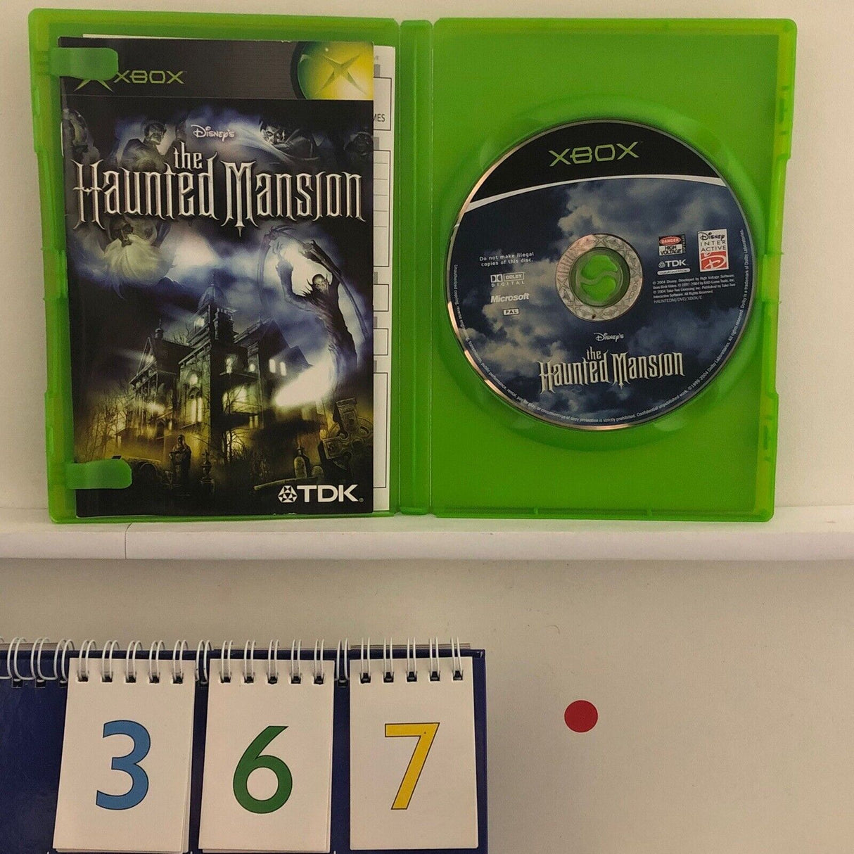 The Haunted Mansion Xbox Original Game + Manual PAL r367 - Trippy Trades 