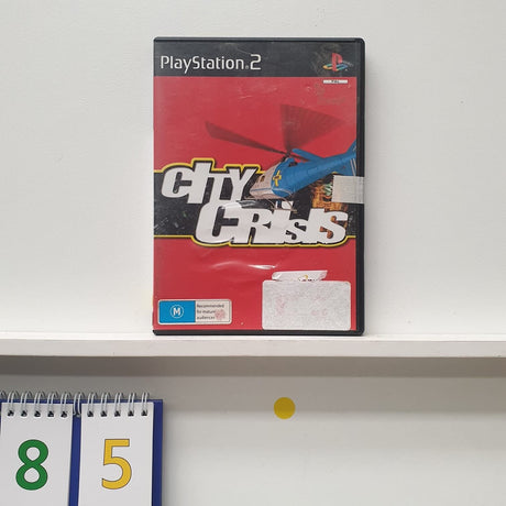 City Crisis PS2 PlayStation 2 game + manual PAL - Trippy Trades 