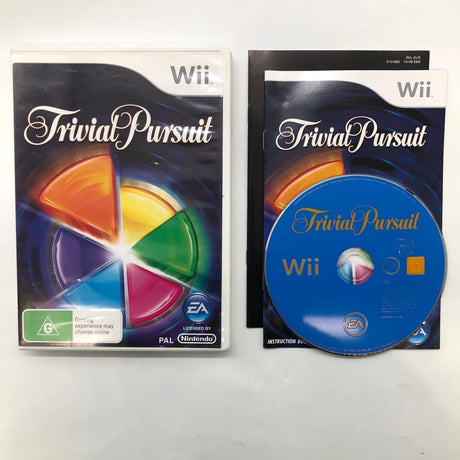 Trivial Pursuit Nintendo Wii Game + Manual PAL - Trippy Trades 