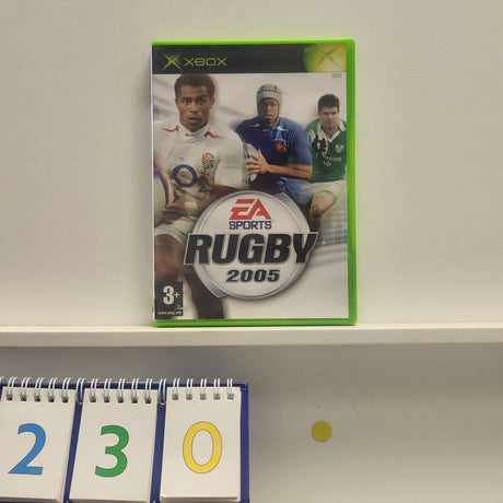 Rugby 2005 Xbox Original Game + Manual - Trippy Trades 