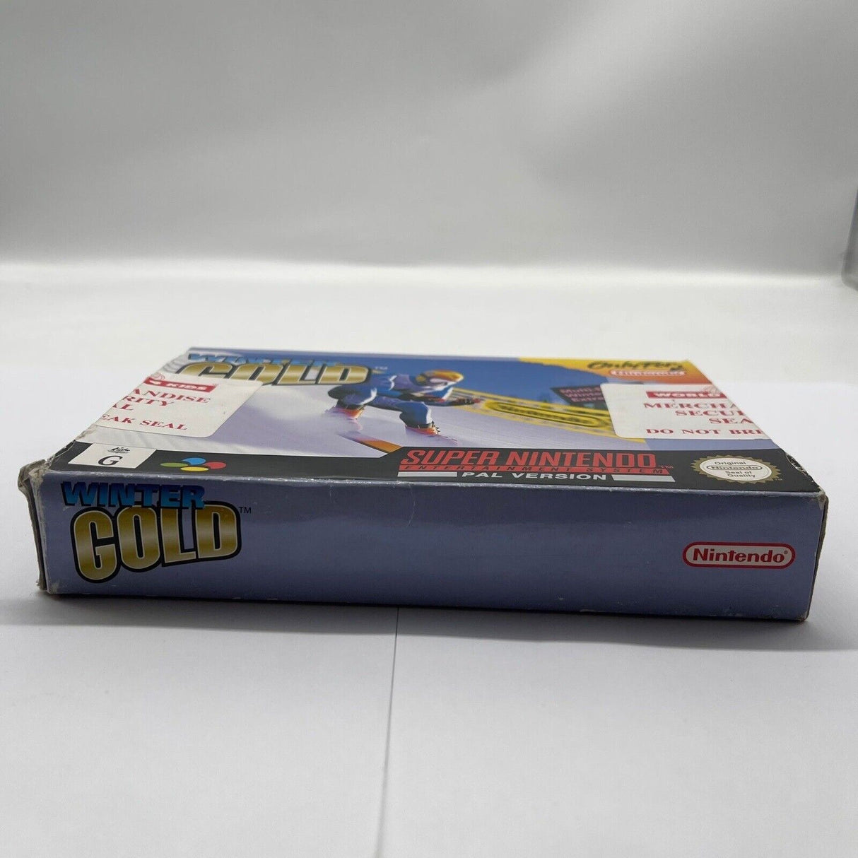 Winter Gold Nintendo SNES Game Boxed PAL - Trippy Trades 