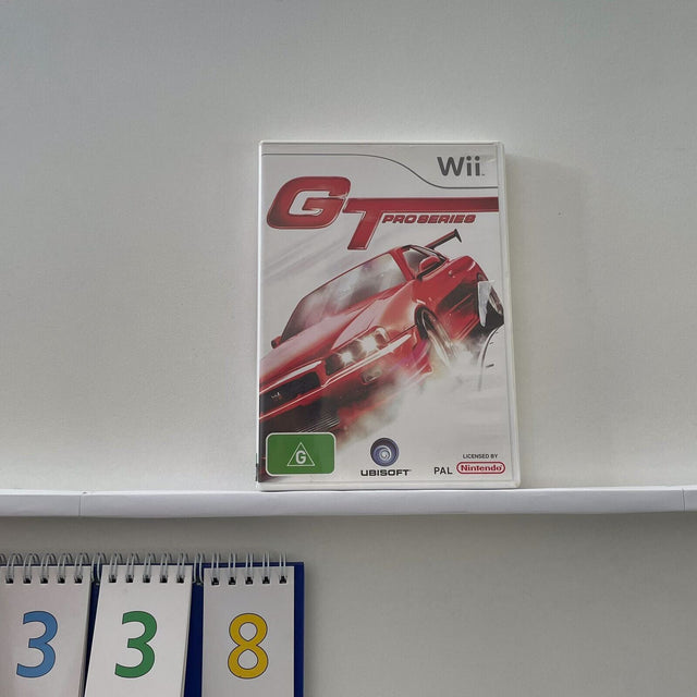 GT Pro Series Nintendo Wii Game + Manual PAL - Trippy Trades 