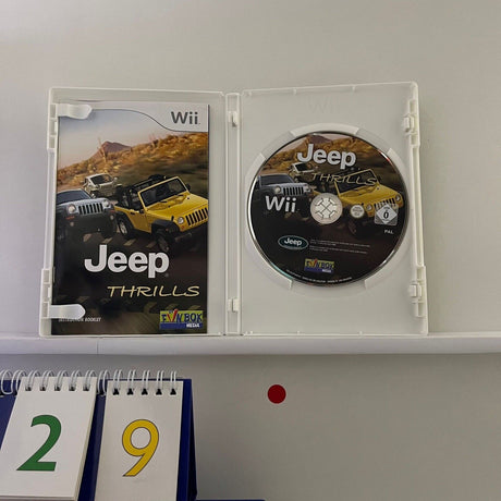 Jeep Thrills Nintendo Wii Game + Manual PAL - Trippy Trades 