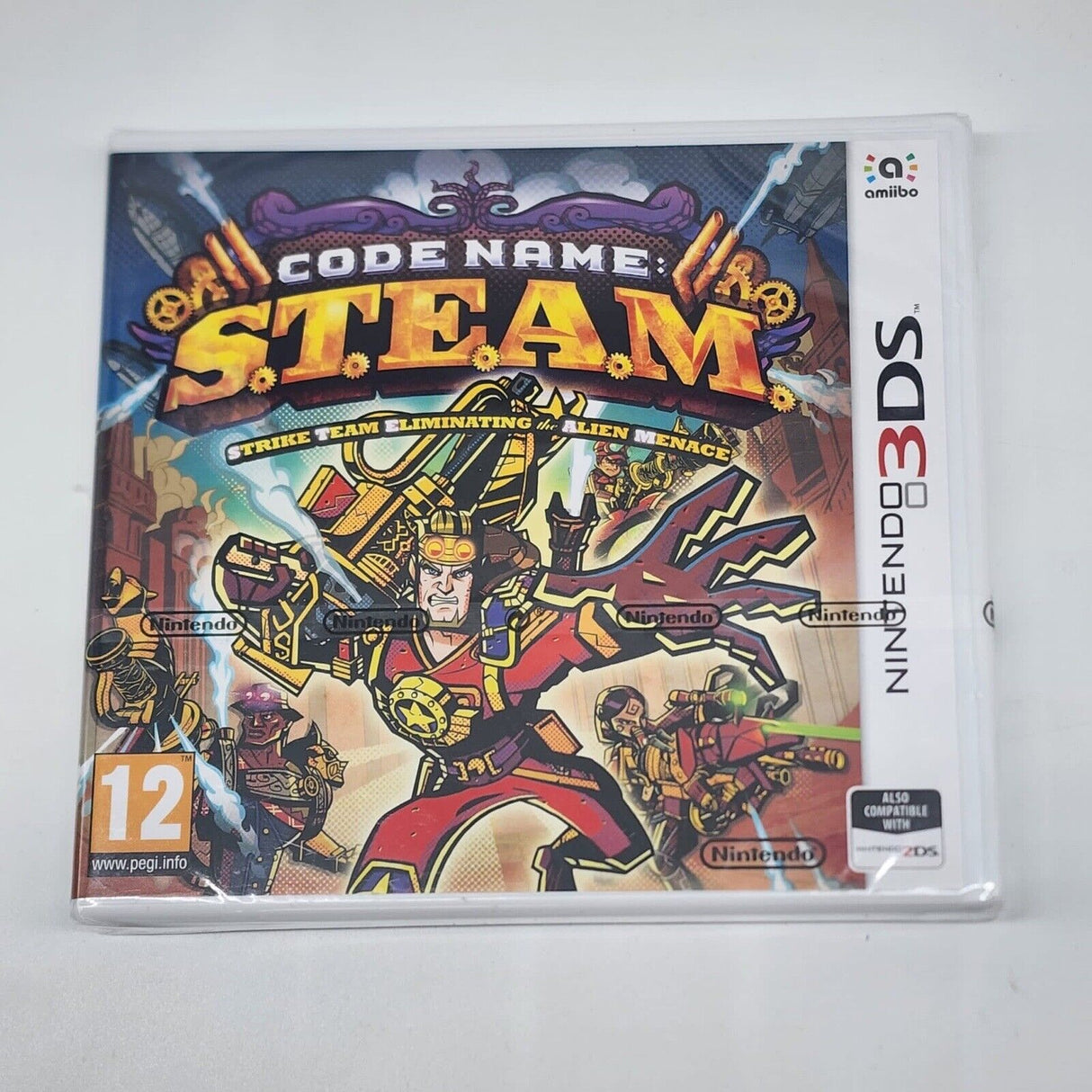 Code Name Steam S.t.e.a.m Nintendo 3DS Game PAL Brand New SEALED - Trippy Trades 