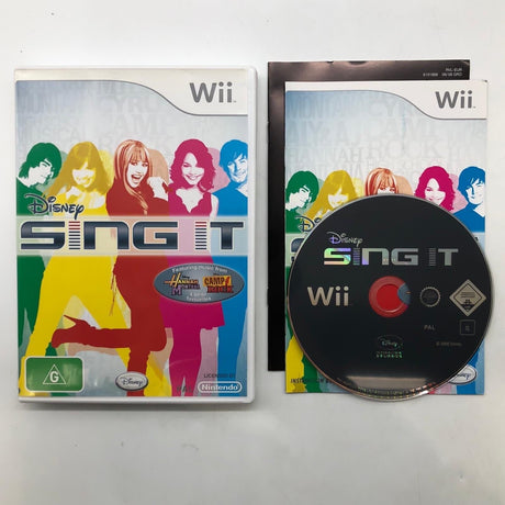 Disney Sing It Nintendo Wii Game + Manual PAL - Trippy Trades 