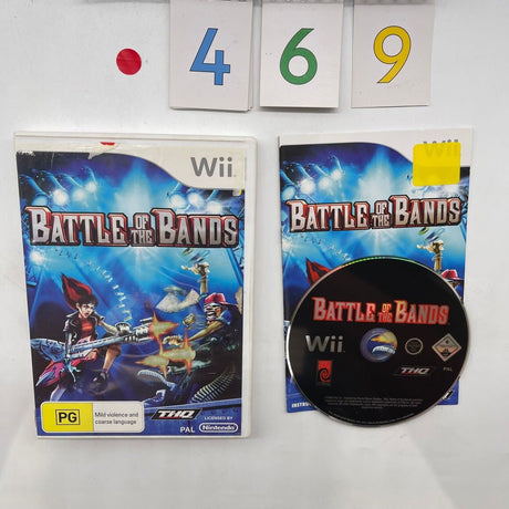 Battle Of The Bands Nintendo Wii game + manual PAL - Trippy Trades 