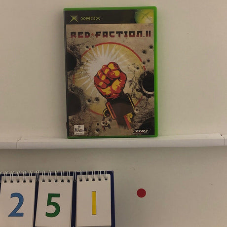 Red Faction 2 II Xbox Original Game + Manual PAL - Trippy Trades 