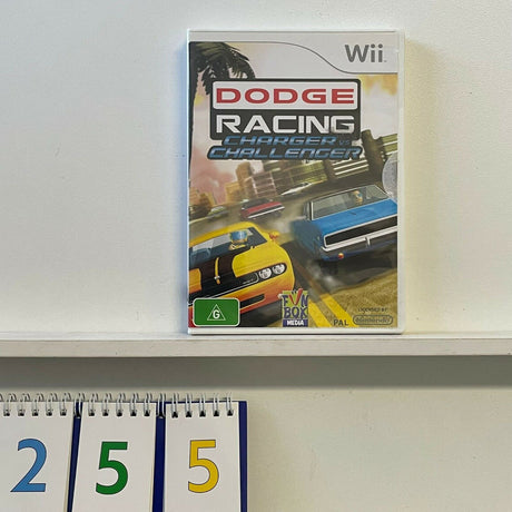 Dodge Racing Charger VS Challenger Nintendo Wii game + manual PAL - Trippy Trades 