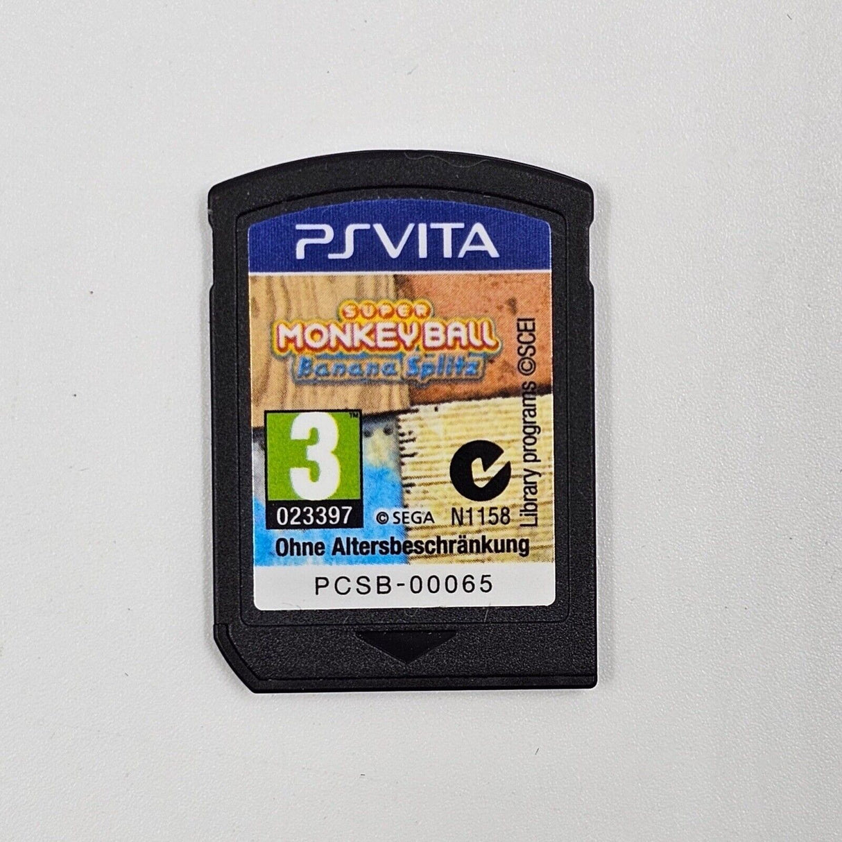 Super Monkey Ball Banana Splitz PS Vita Playstation Game Cartridge Only 25F4 - Trippy Trades 