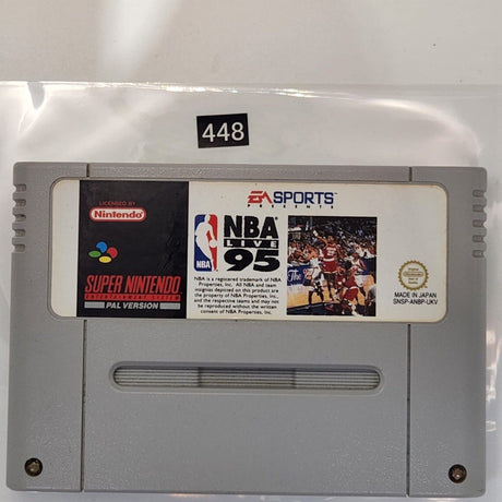 NBA Live 95 Super Nintendo SNES Game Cartridge PAL - Trippy Trades 