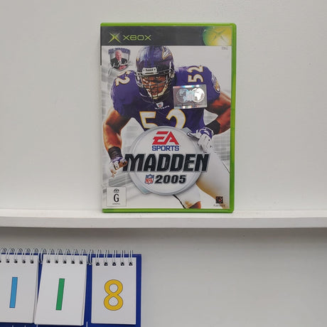 Madden 05 2005 Xbox original Game + Manual PAL - Trippy Trades 