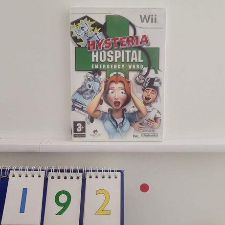 Hysteria Hospital Emergency Ward Nintendo Wii Game + Manual PAL - Trippy Trades 