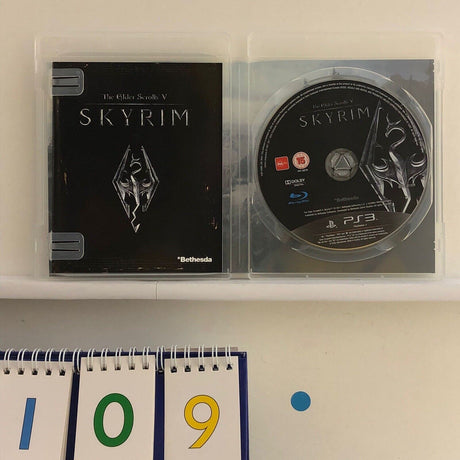 The Elder Scrolls V Skyrim PS3 Playstation 3 Game + Manual - Trippy Trades 