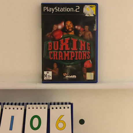 Boxing Champions PS2 Playstation 2 Game + Manual PAL - Trippy Trades 