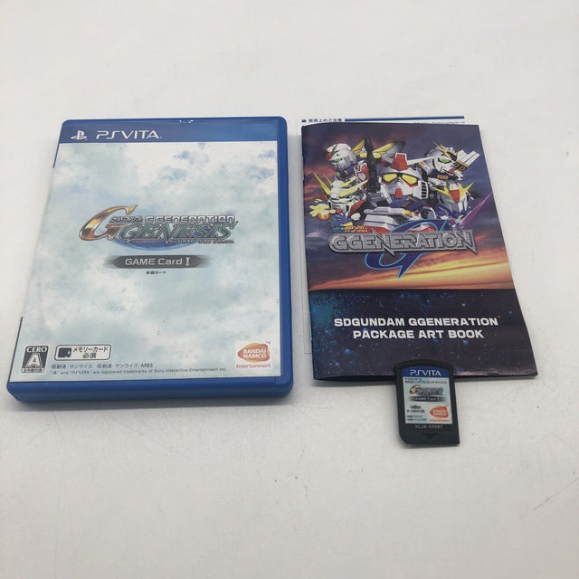 SD Gundam G Generation Genesis Game Card I PSVita + Manual Japanese - Trippy Trades 