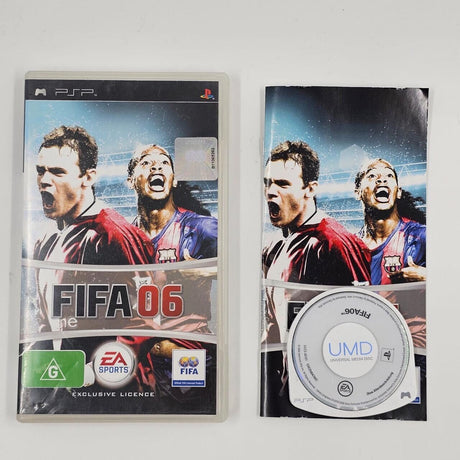 FIFA 06 2006 PSP Playstation Portable Game + Manual - Trippy Trades 