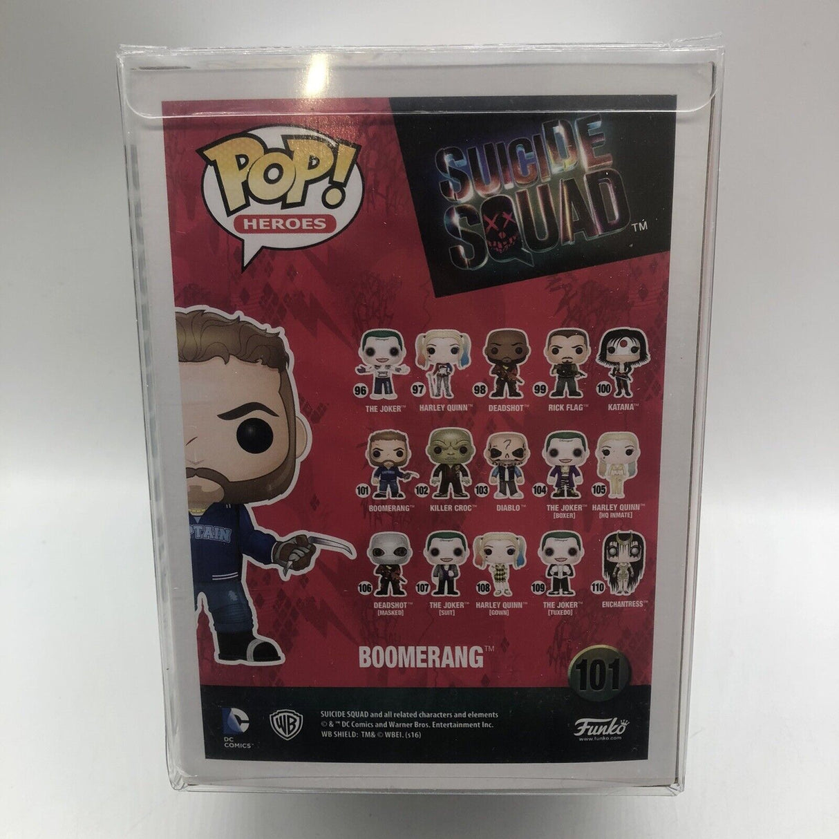 Suicide Squad Boomerang with Protective Case Funko Pop Vinyl Figure - Trippy Trades 