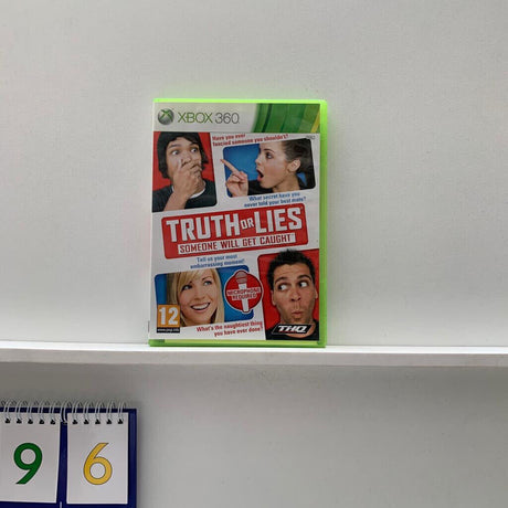 Truth Or Lies Xbox 360 game + manual PAL - Trippy Trades 