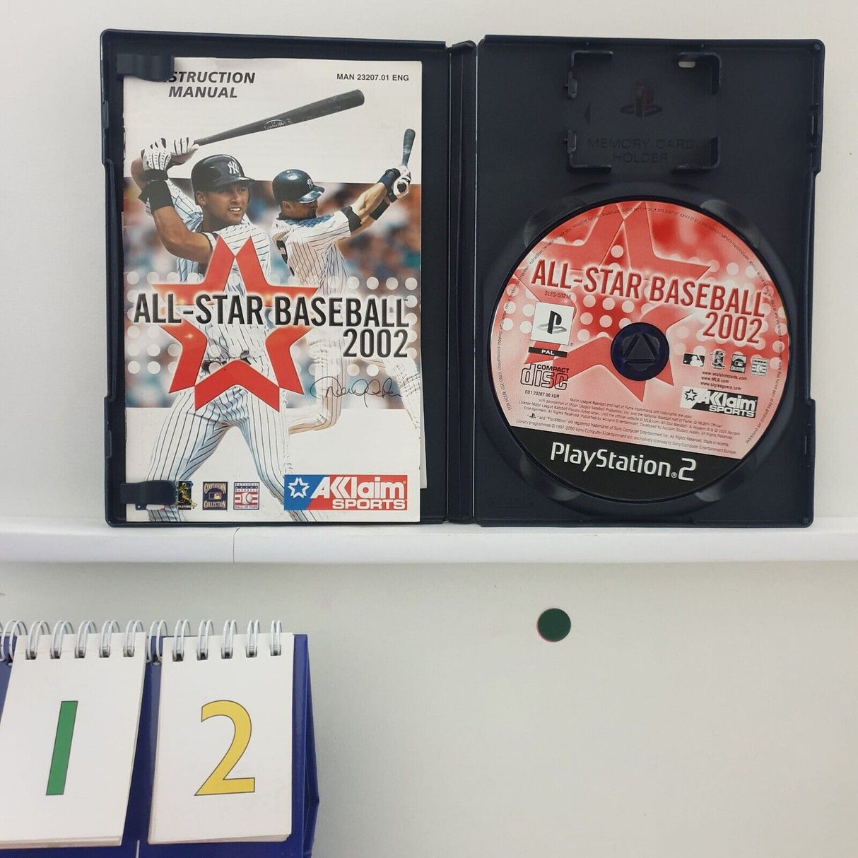 All-Star Baseball 2002 PS2 Playstation 2 Game + Manual PAL