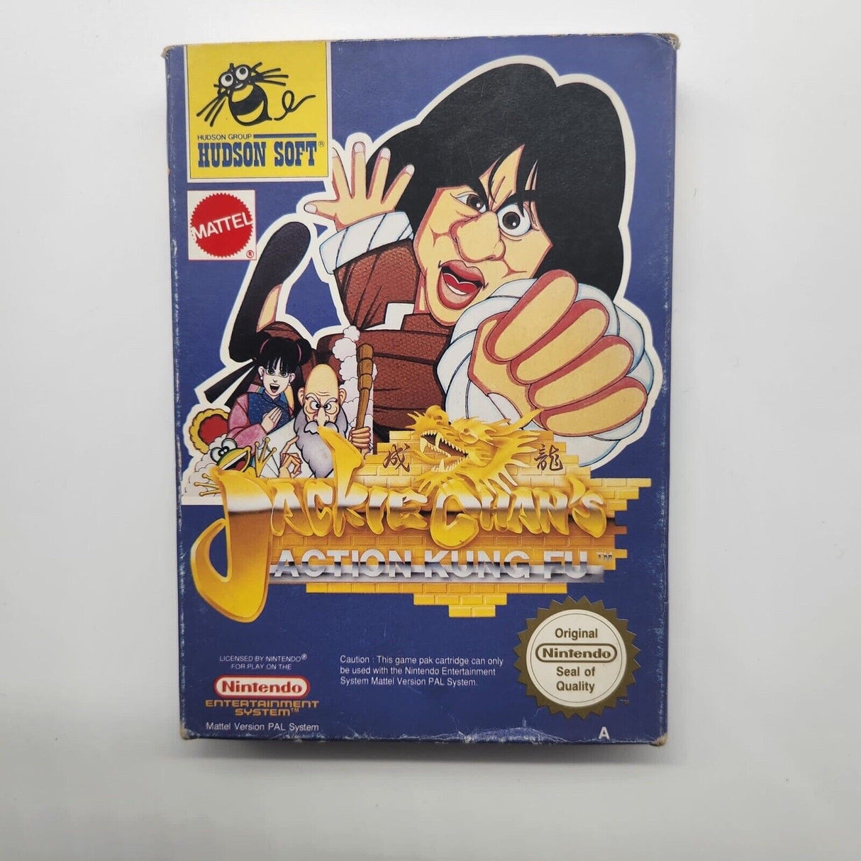 Jackie Chan's Action Kung Fu Nintendo NES Game Boxed Complete - Trippy Trades 