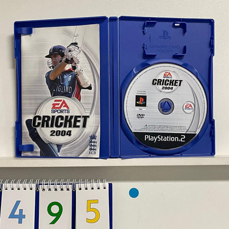 Cricket 04 2004 PS2 Playstation 2 game + manual PAL - Trippy Trades 