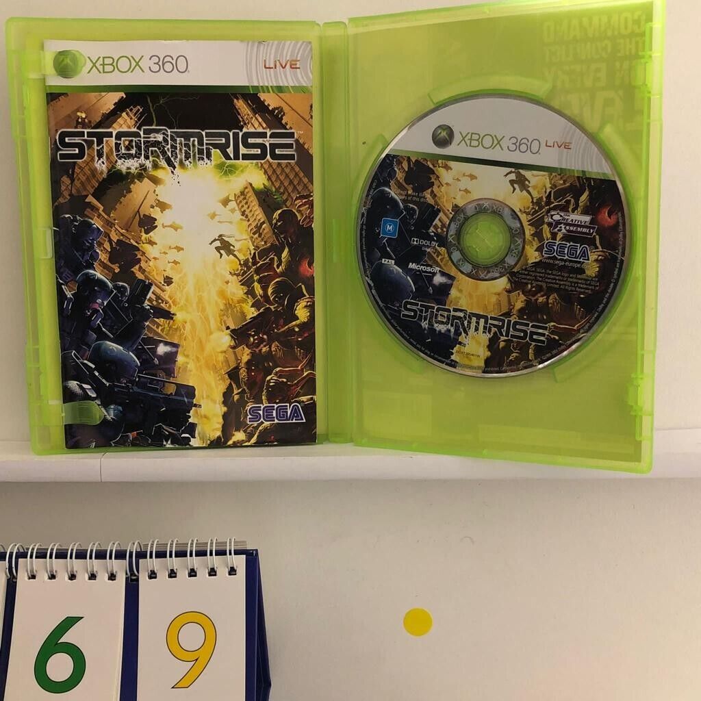 Stormrise Xbox 360 Game + Manual PAL y69 - Trippy Trades 