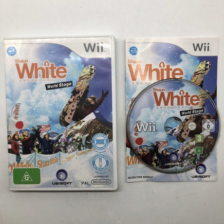 Shaun White Snowboarding World Stage Nintendo Wii Game + Manual PAL - Trippy Trades 