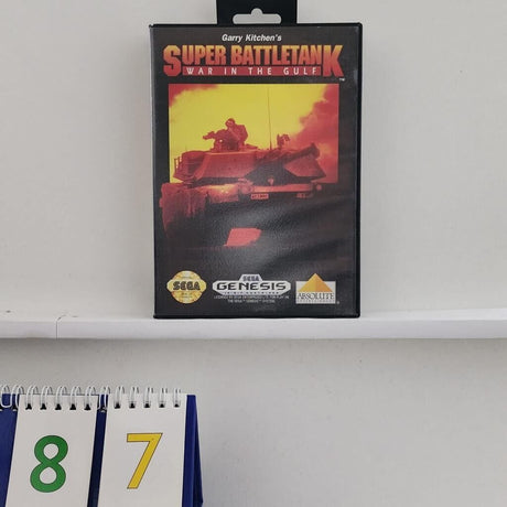 Super Battletank Sega Mega Drive Game PAL - Trippy Trades 