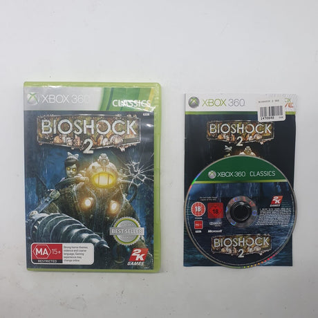 Bioshock 2 Xbox 360 Game + Manual PAL - Trippy Trades 