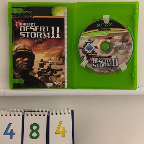 Conflict Desert Storm 2 II Xbox Original Game + Manual PAL - Trippy Trades 