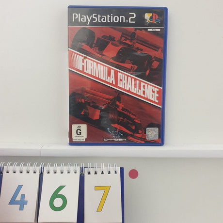 Formula Challenge PS2 Playstation 2 Game + Manual PAL - Trippy Trades 