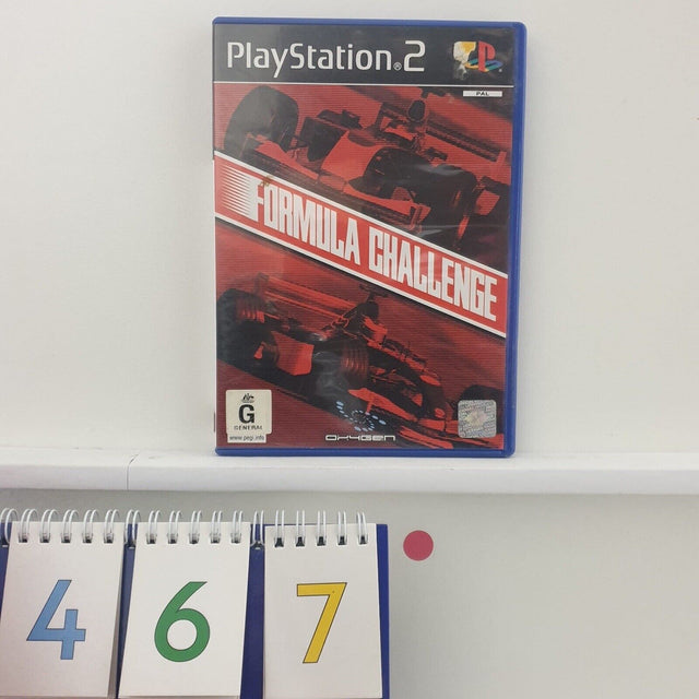 Formula Challenge PS2 Playstation 2 Game + Manual PAL - Trippy Trades 