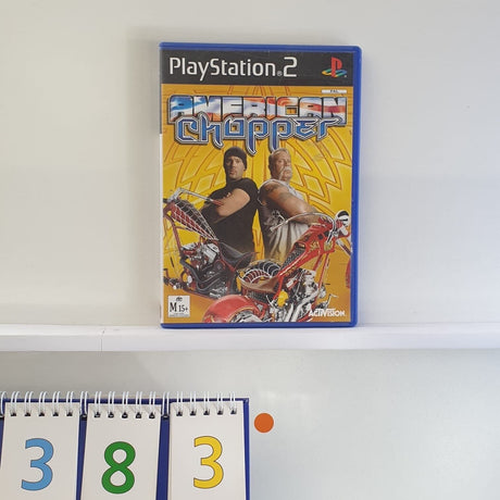 American Chopper PS2 PlayStation 2 Game + Manual PAL - Trippy Trades 