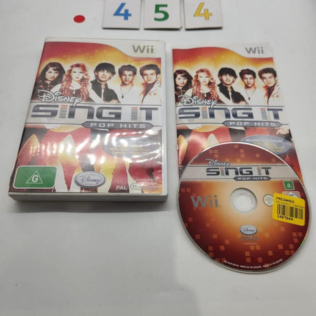 Disney Sing It Pop Hits Nintendo Wii Game + Manual PAL - Trippy Trades 