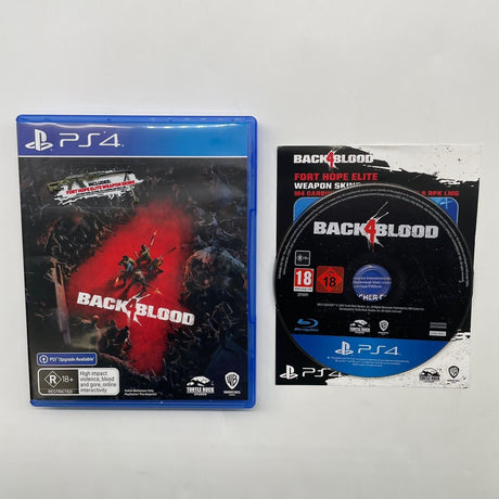 Back 4 Blood PS4 Playstation 4 Game + Manual - Trippy Trades 