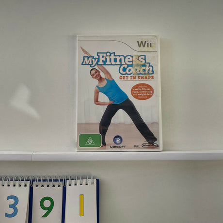 My Fitness Coach Get In Shape  Nintendo Wii Game + Manual PAL - Trippy Trades 