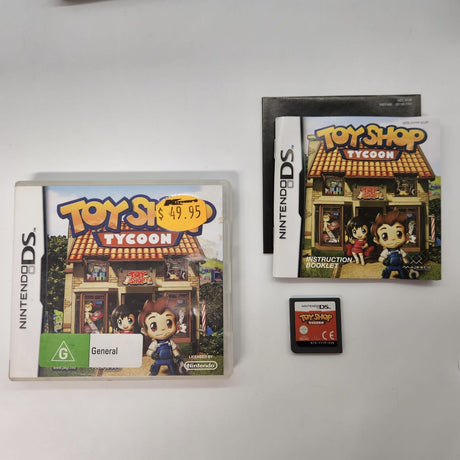 Toy Shop Tycoon Nintendo DS Game + Manual 23o3 - Trippy Trades 