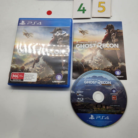 Tom Clancy's Ghost Recon Wildlands PS4 Playstation 4 Game + Manual - Trippy Trades 